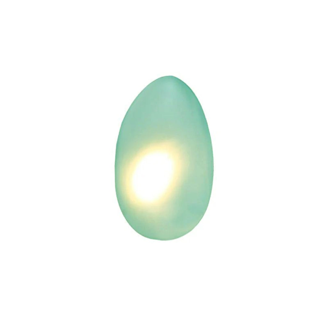 Ovale Glazen Wandlamp