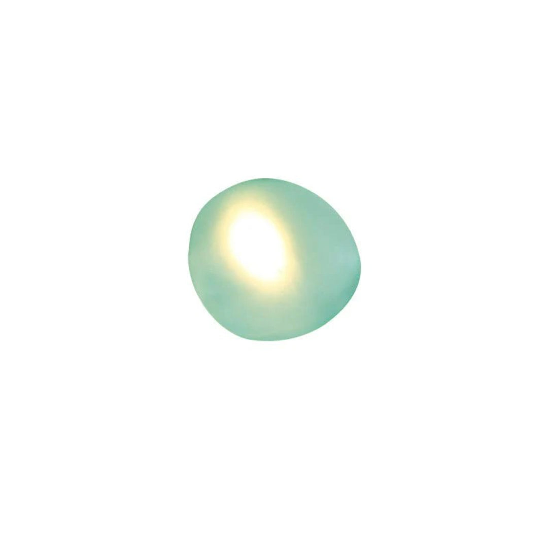 Ovale Glazen Wandlamp