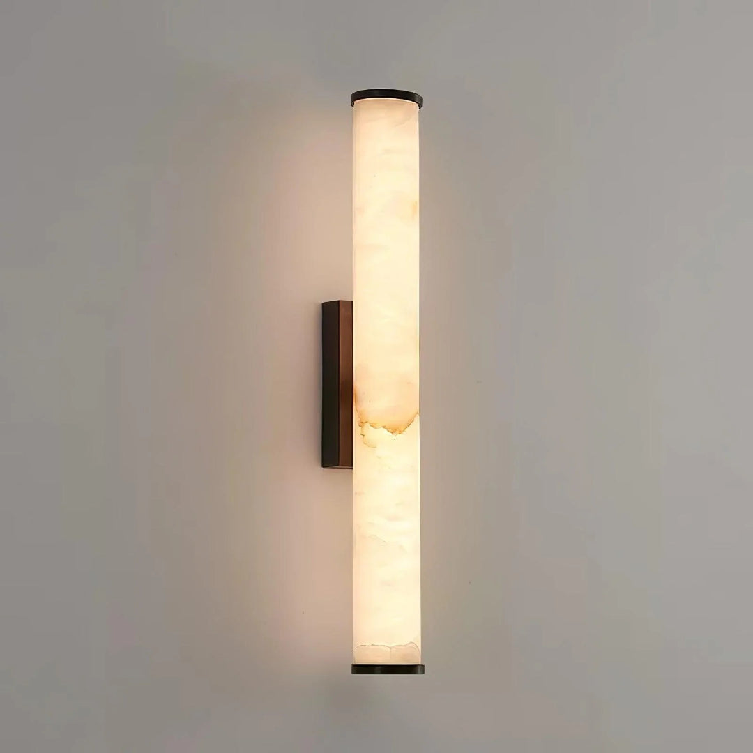 Verticale Marmeren Wandlamp