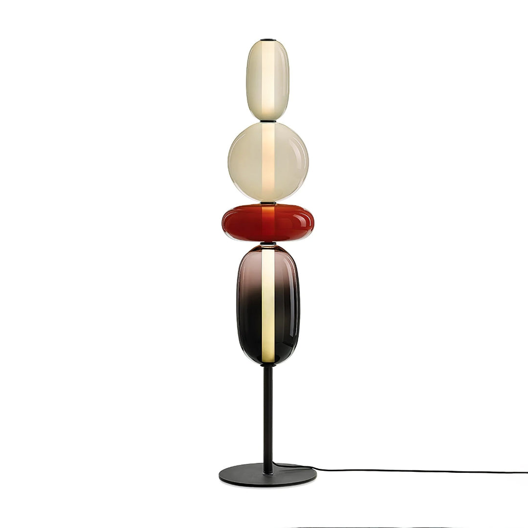 Moderne Glazen Vloerlamp