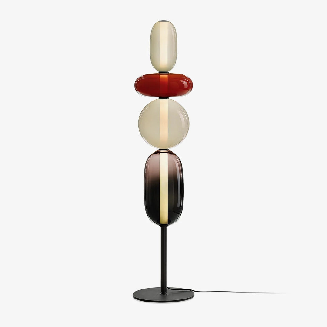 Moderne Glazen Vloerlamp