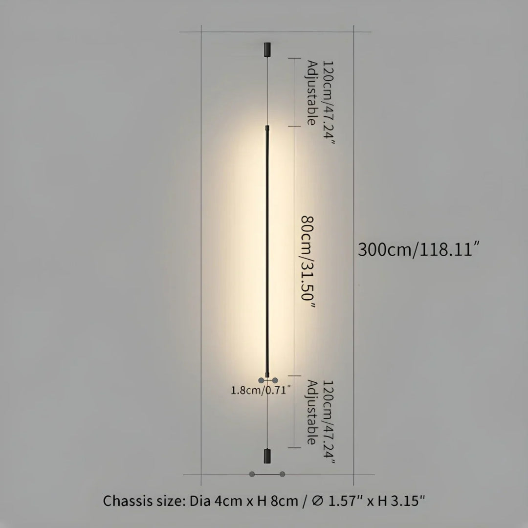 Moderne Lineaire LED Vloerlamp