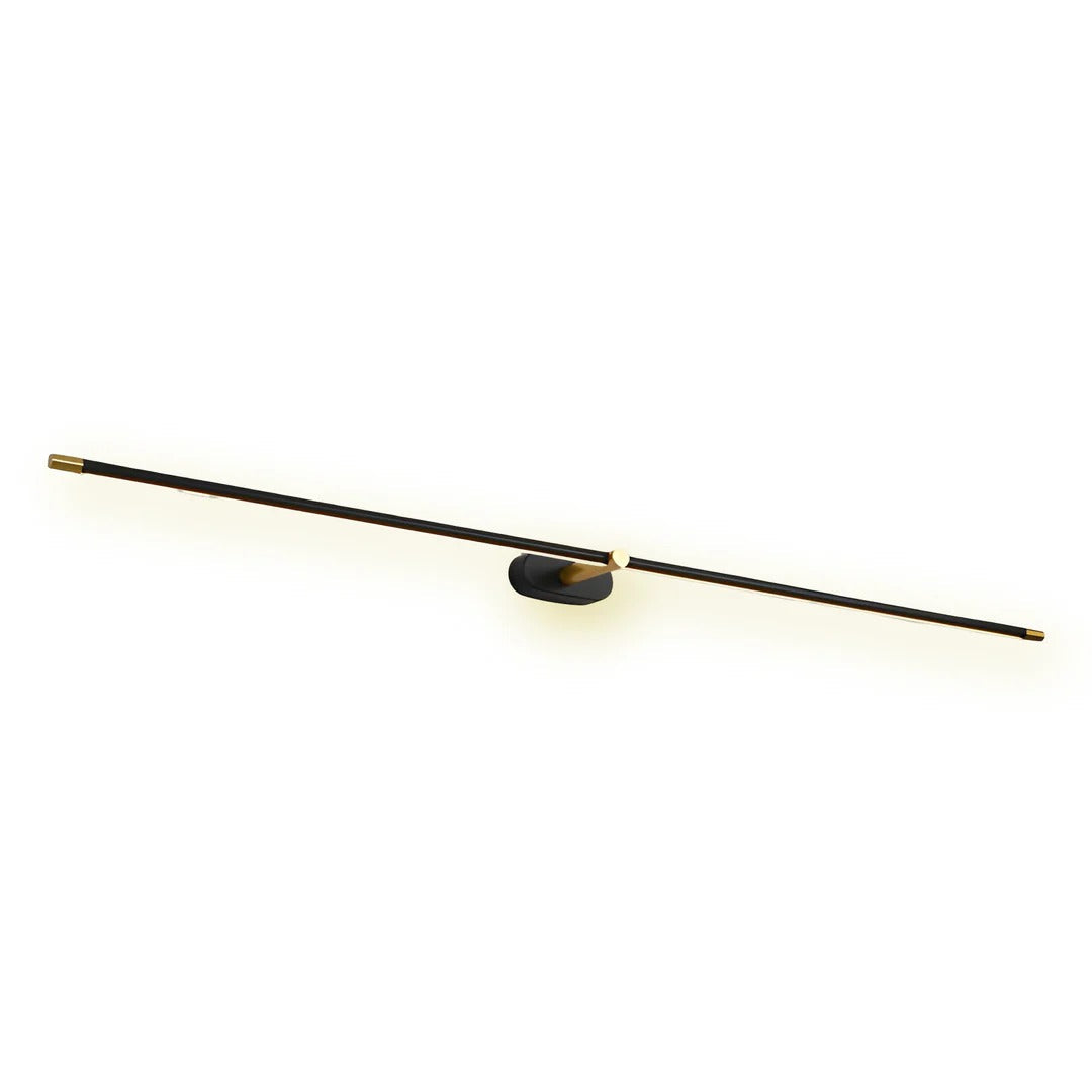 Moderne slanke LED-wandlamp