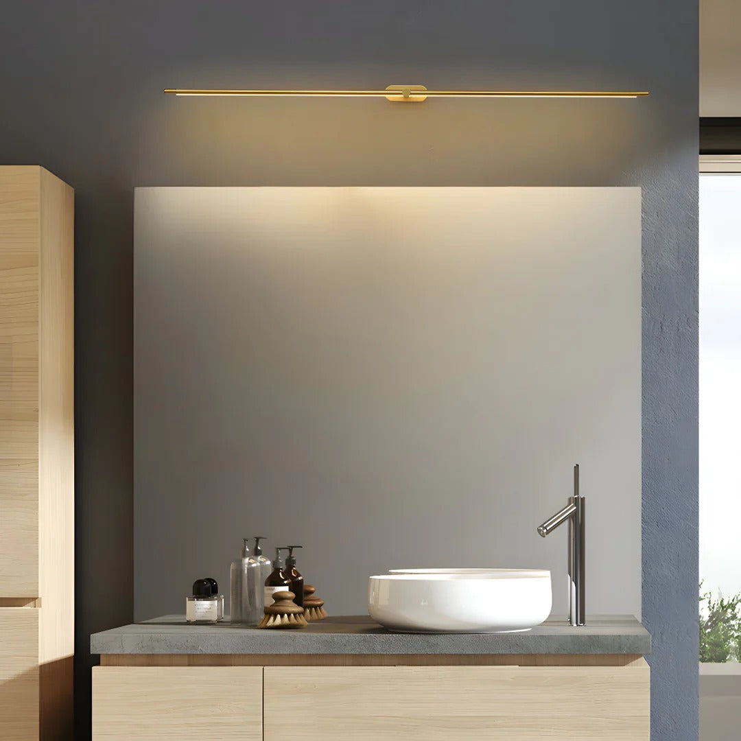 Moderne slanke LED-wandlamp