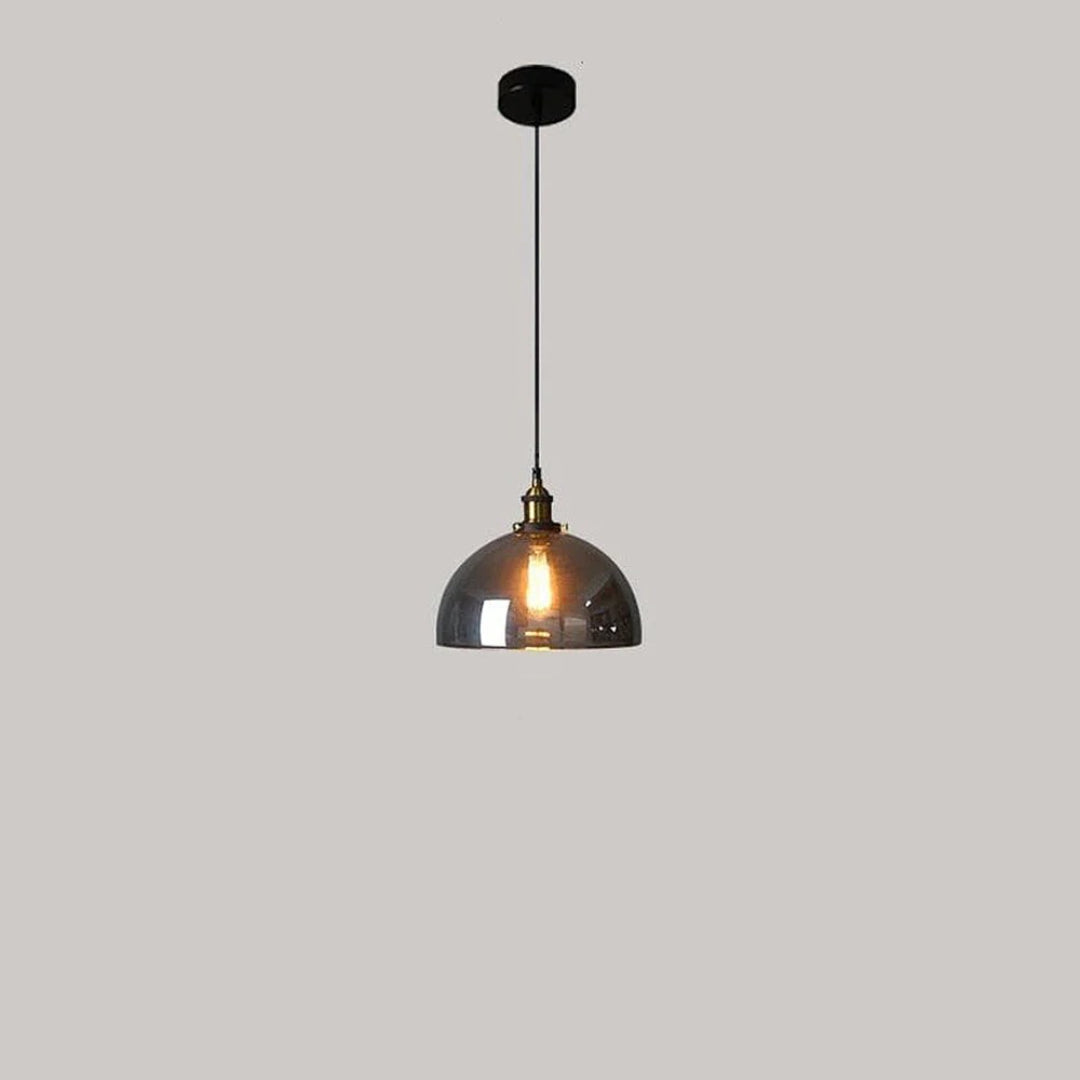Industriële Glazen Hanglamp