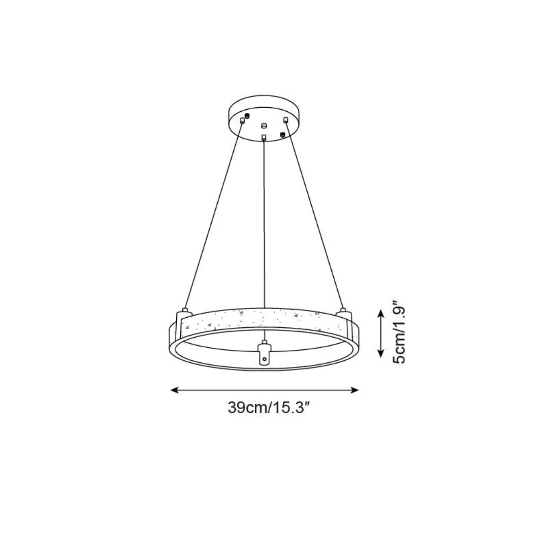 Stenen Ring Hanglamp