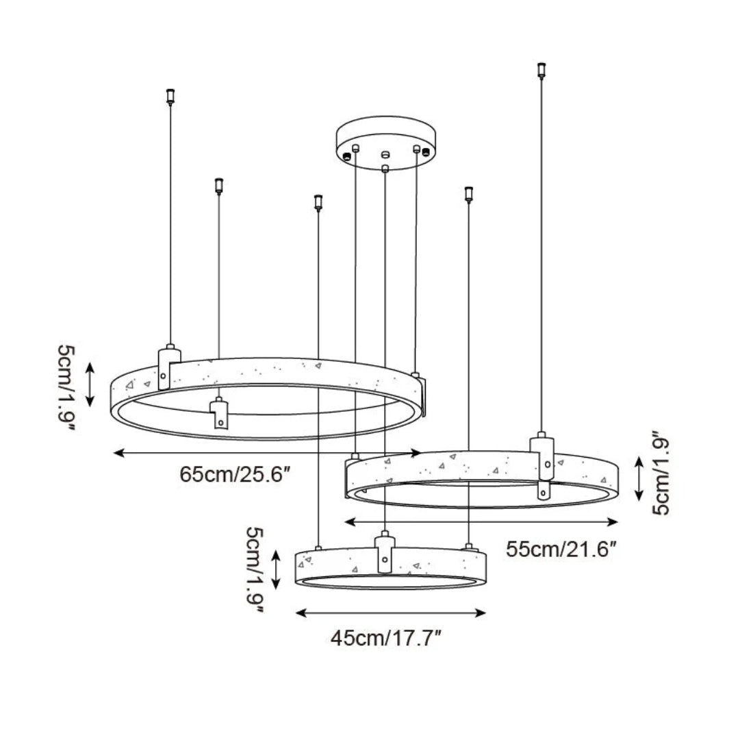Stenen Ring Hanglamp