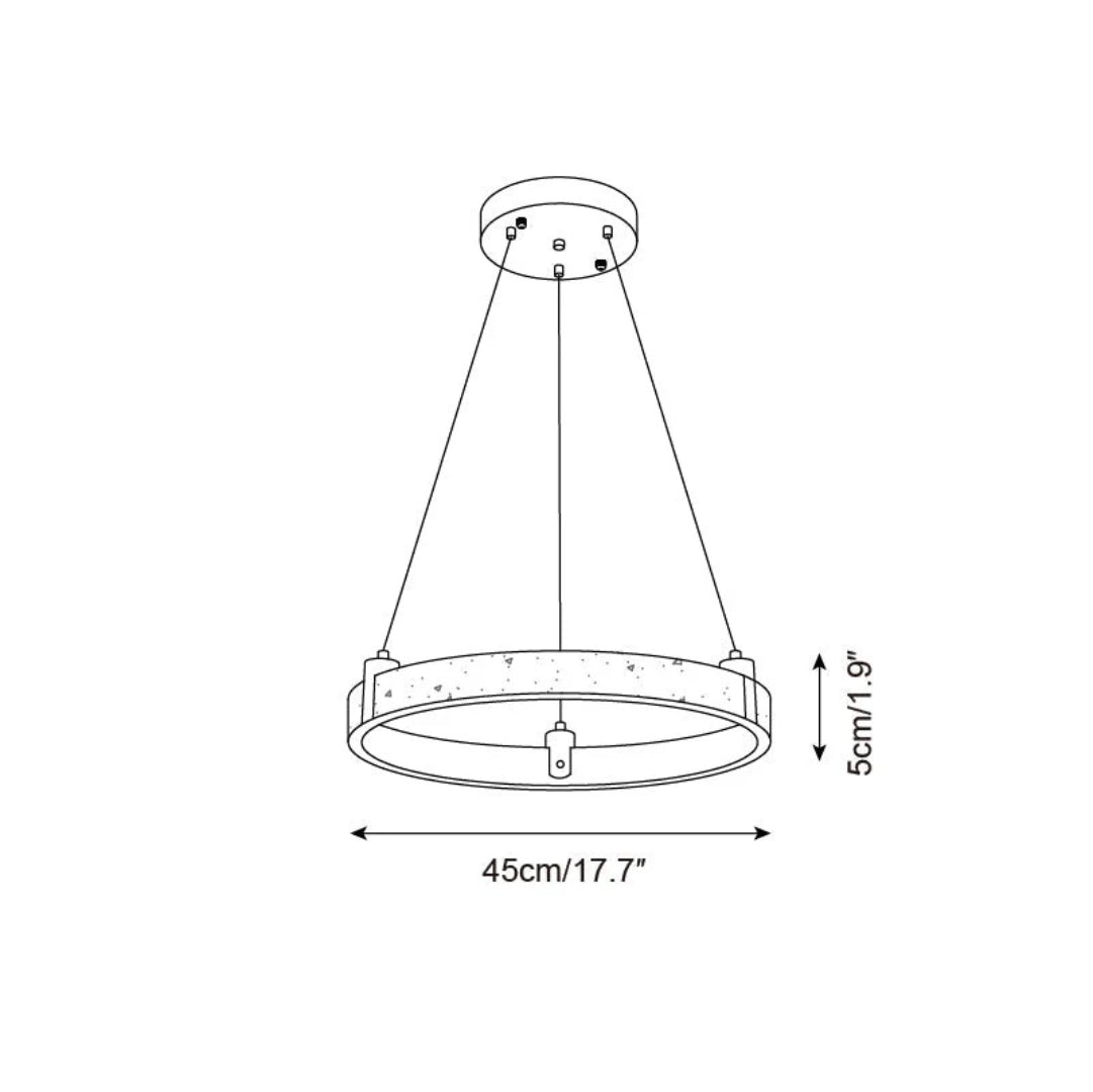 Stenen Ring Hanglamp