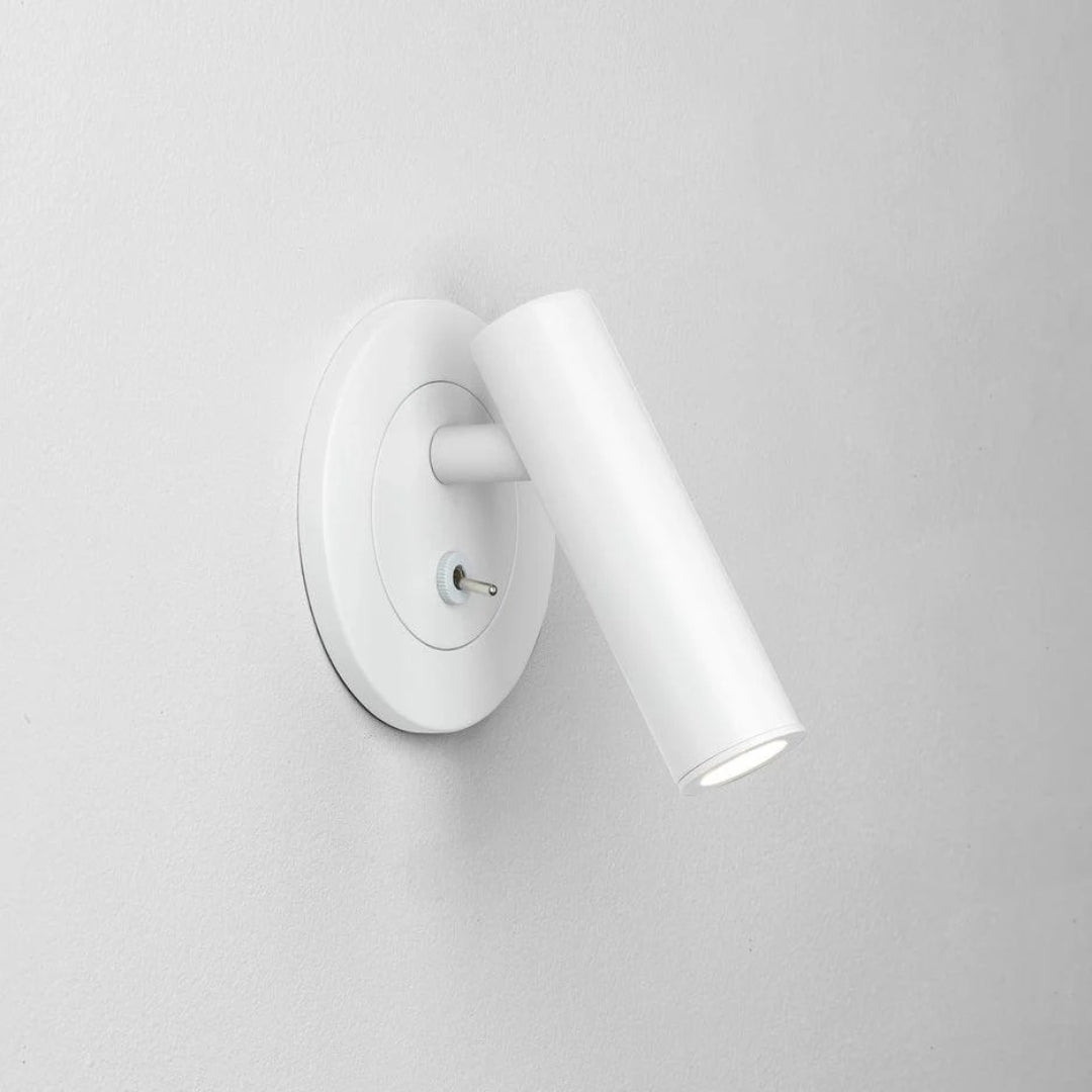 Verstelbare metalen leeslamp