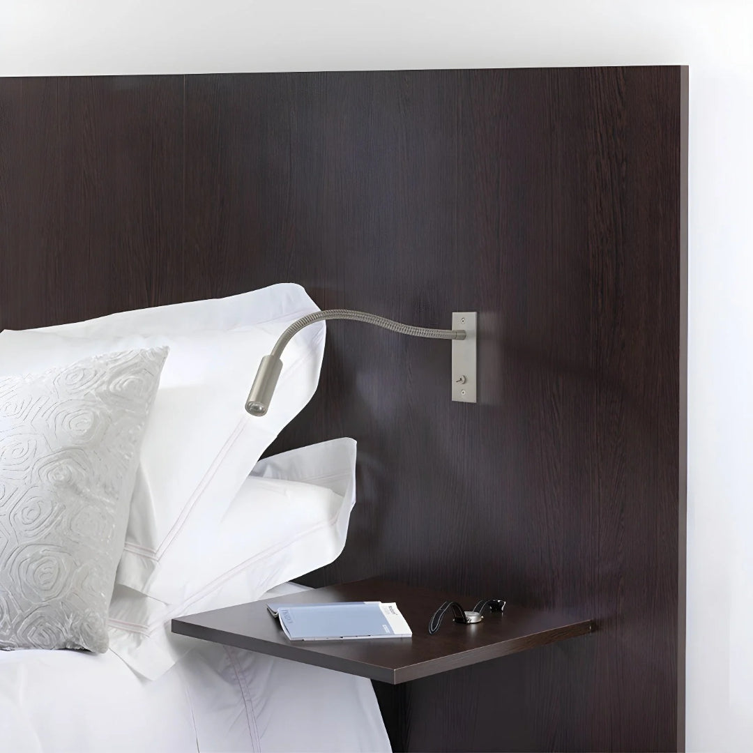 Verstelbare zwanenhals wandlamp