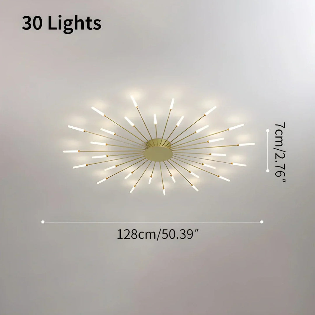 Moderne LED Starburst Plafondlamp