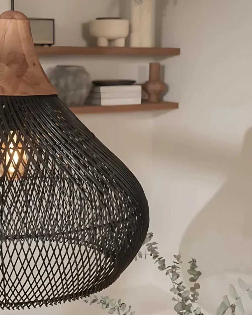 Bohemian rotan hanglamp