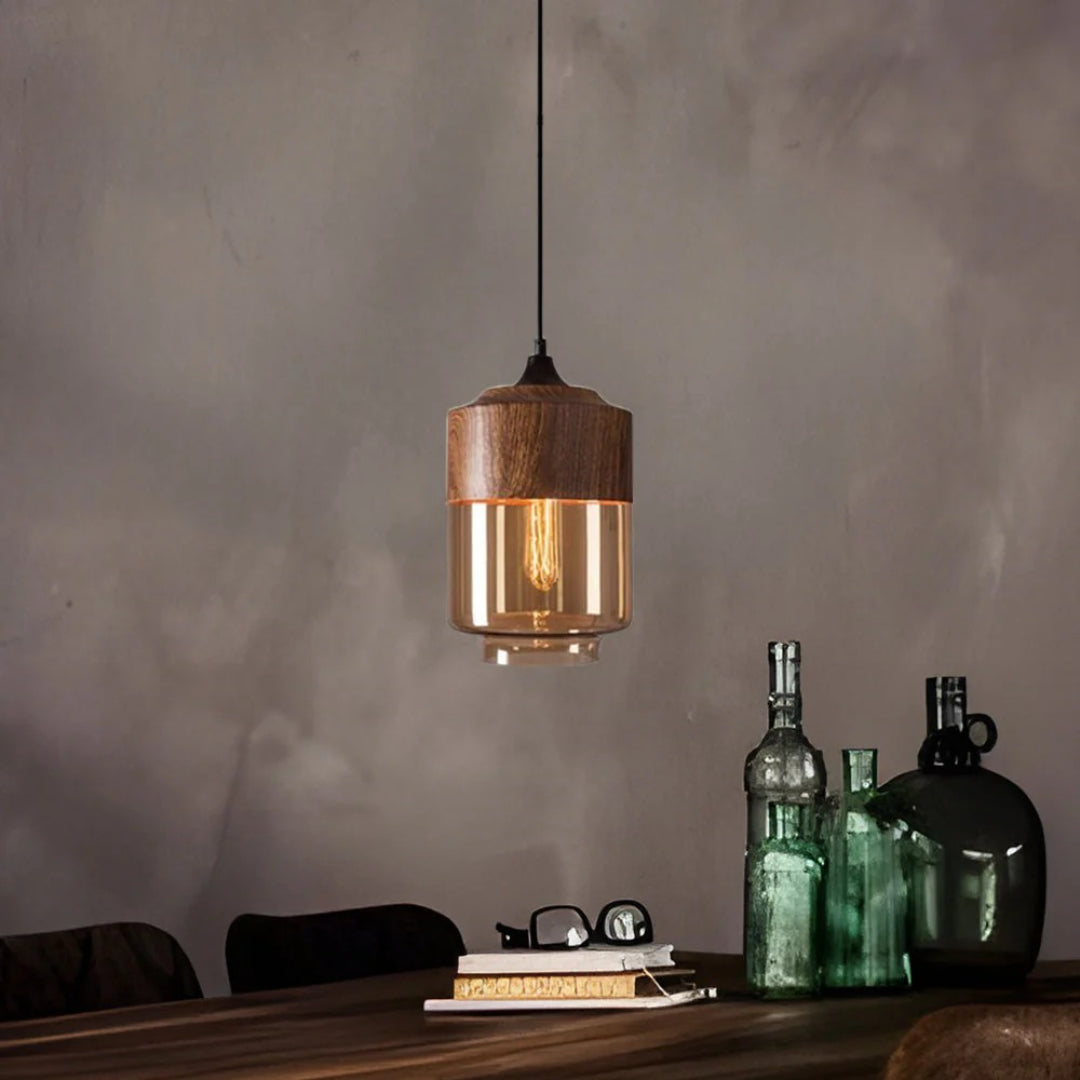 Scandinavische Glazen Hanglamp