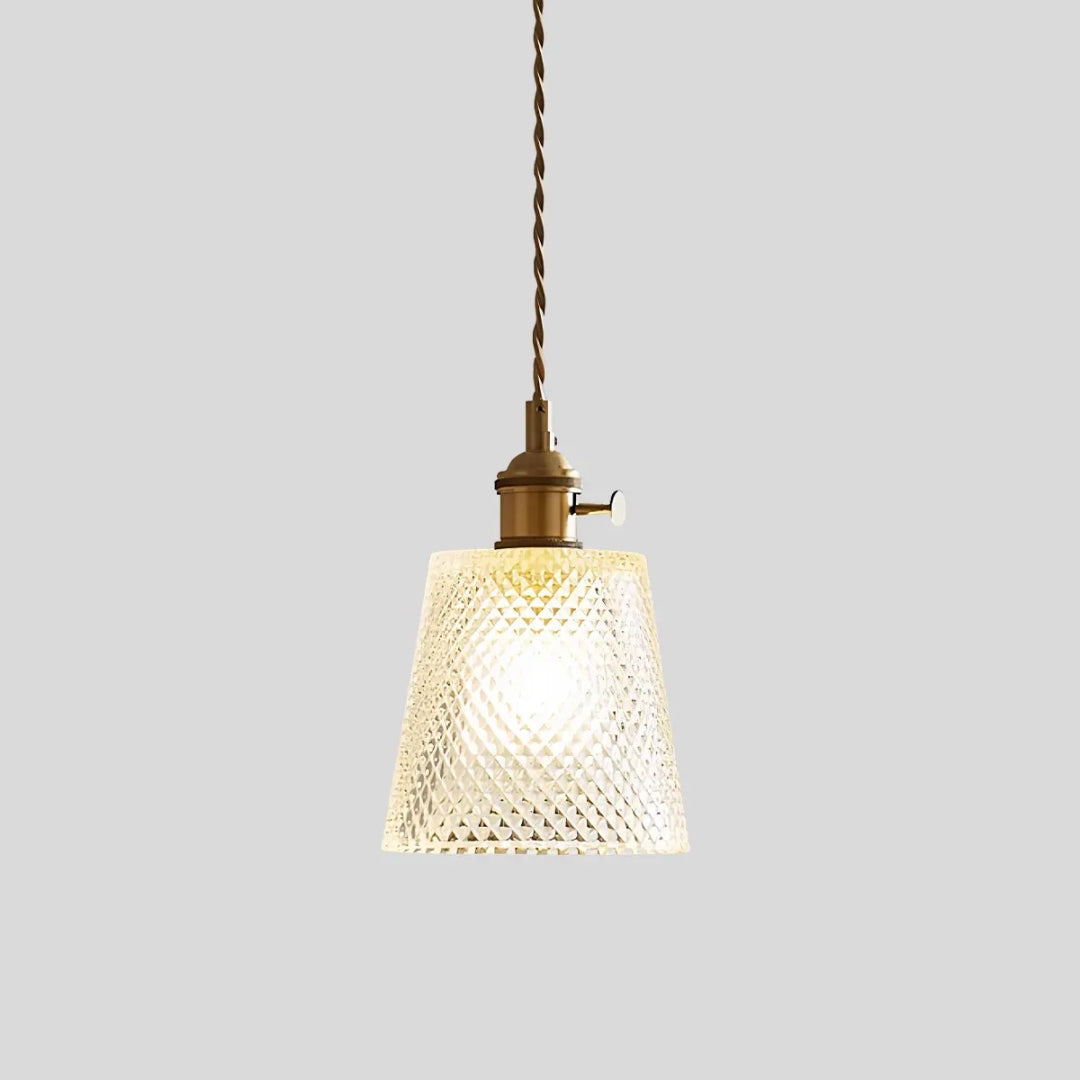 Klassieke Glazen Hanglamp