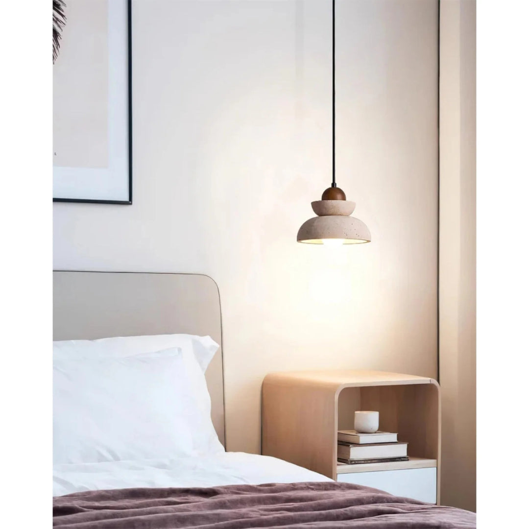 Travertin Stenen Hanglamp