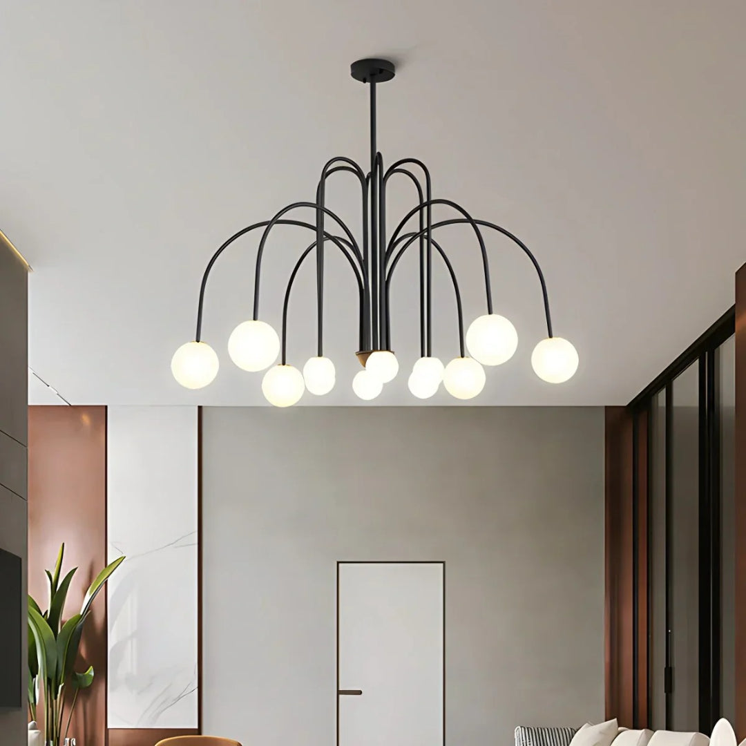 Moderne Glazen Kroonluchter