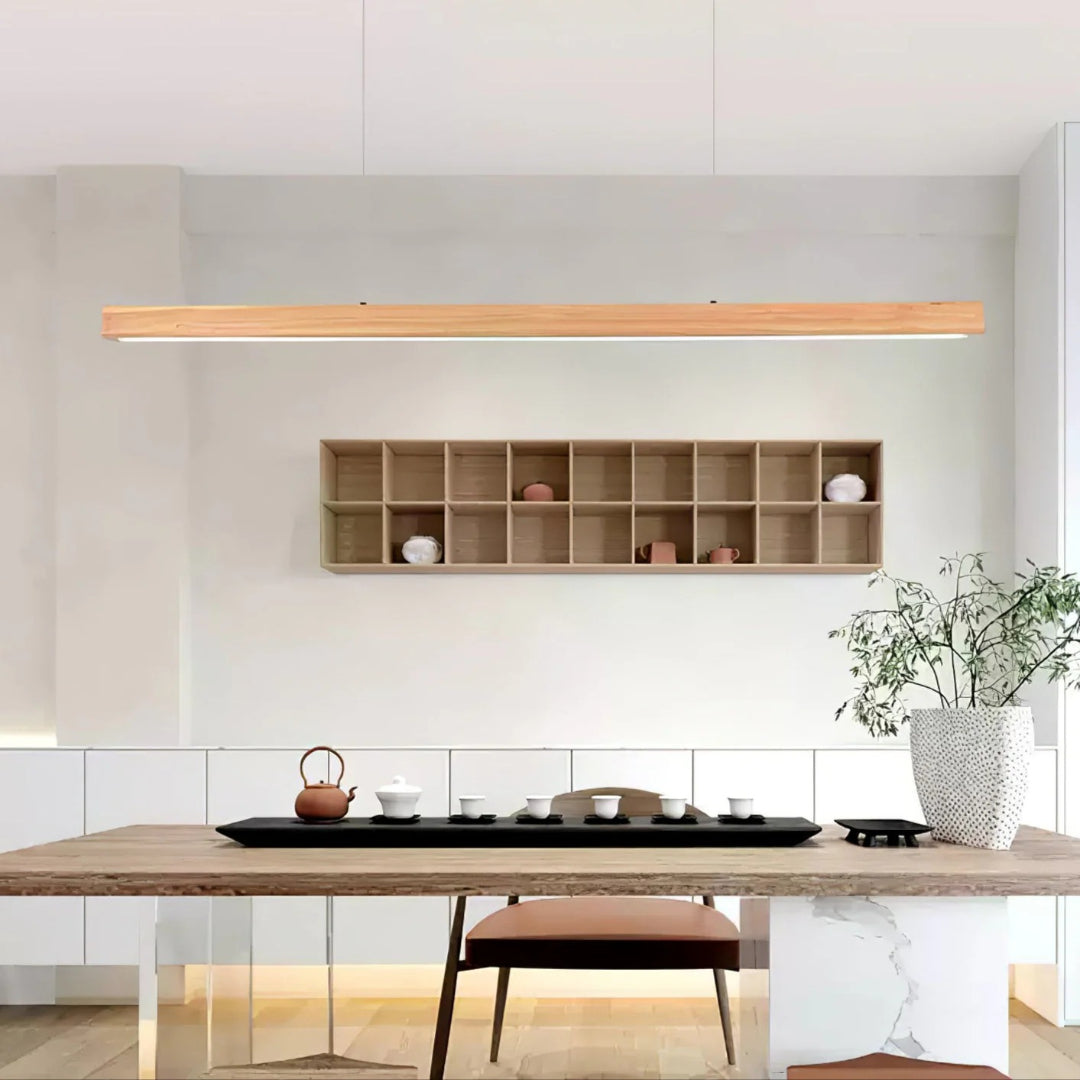 Minimalistische Houten Hanglamp