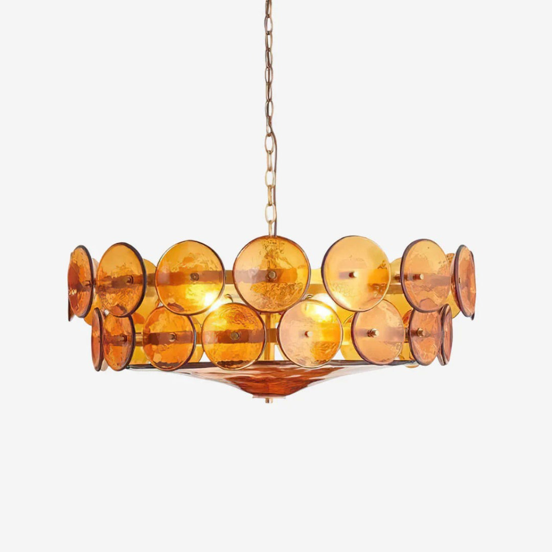 Retro Glazen Hanglamp