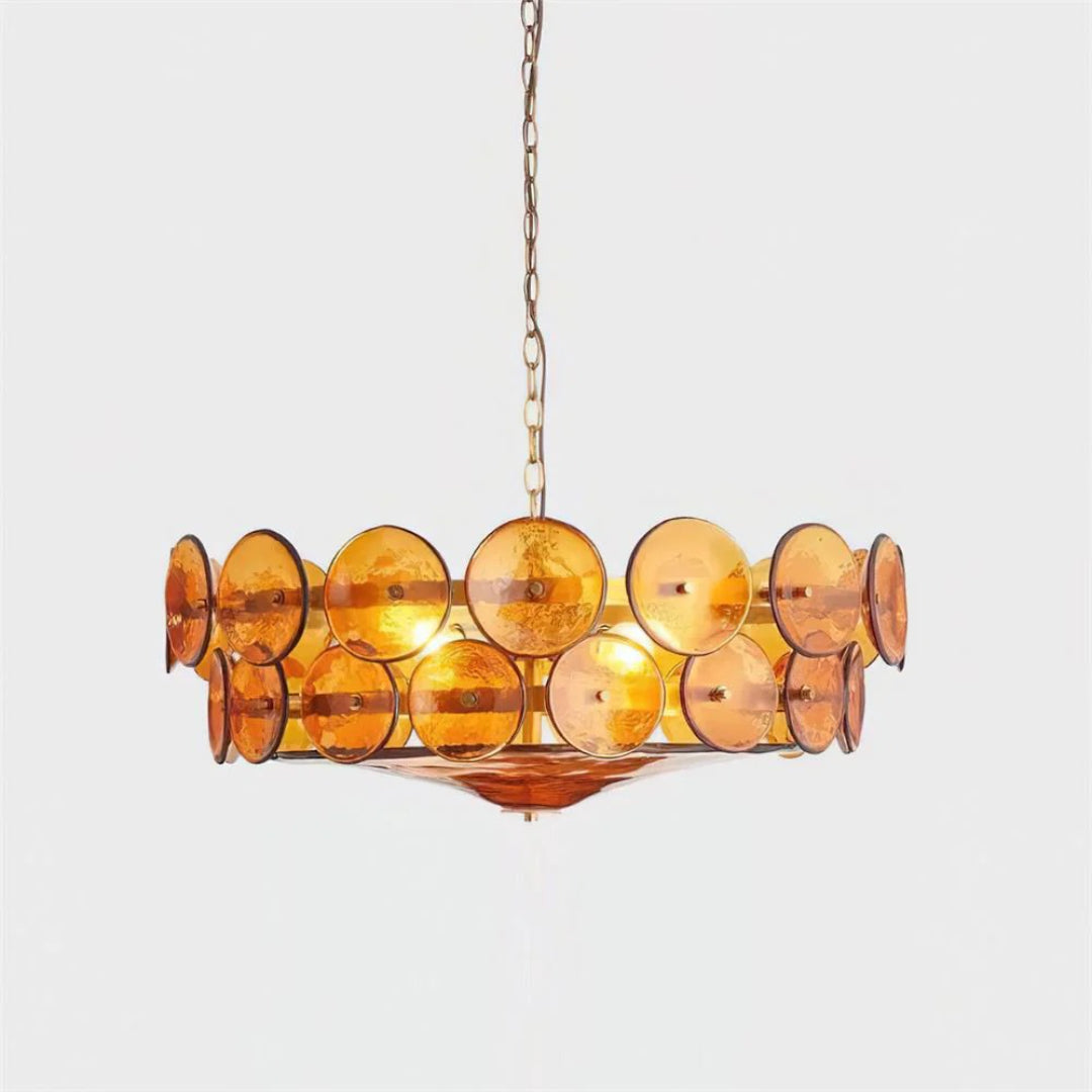 Retro Glazen Hanglamp
