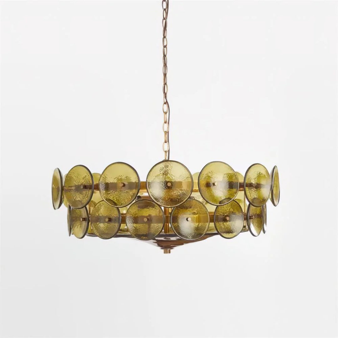 Retro Glazen Hanglamp