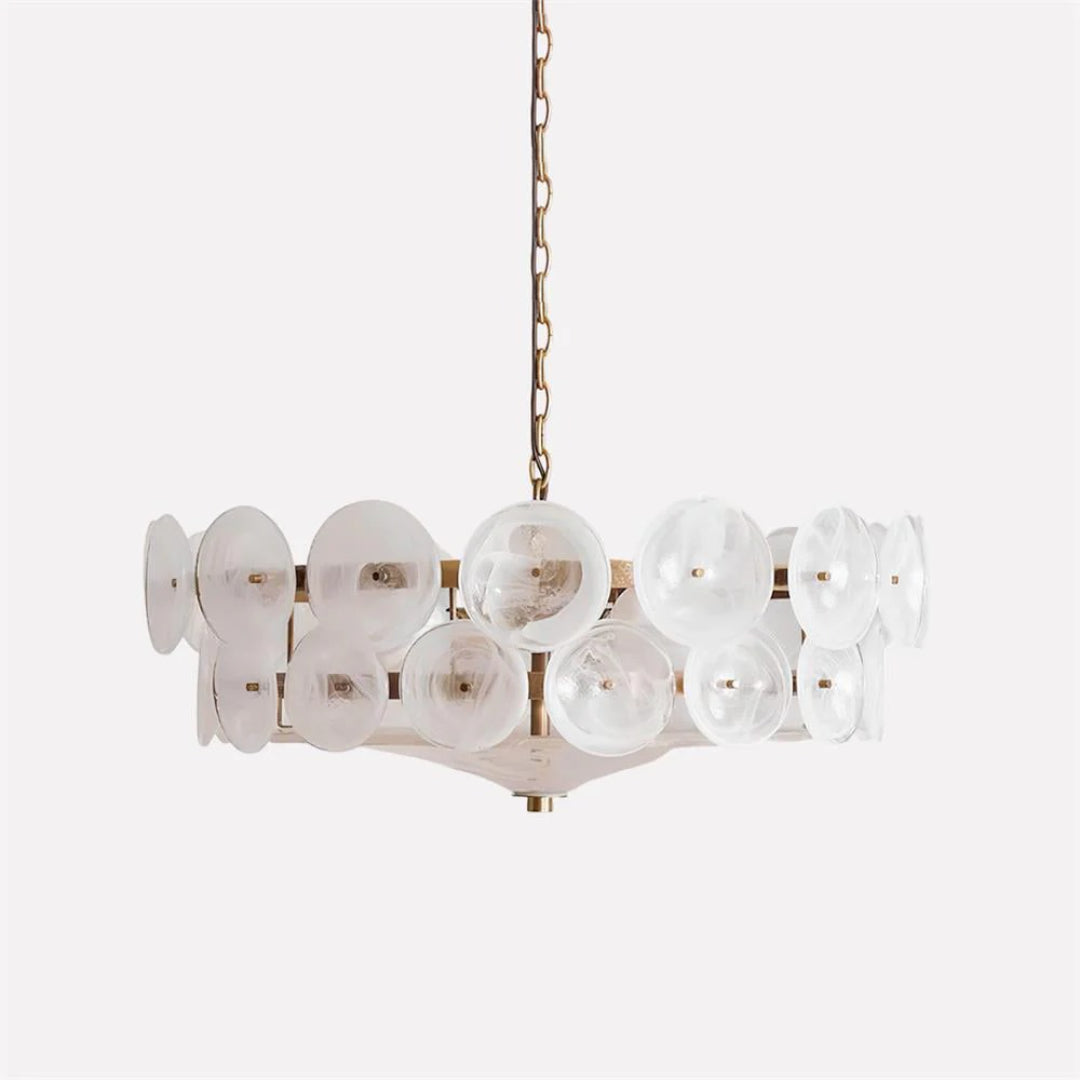 Retro Glazen Hanglamp