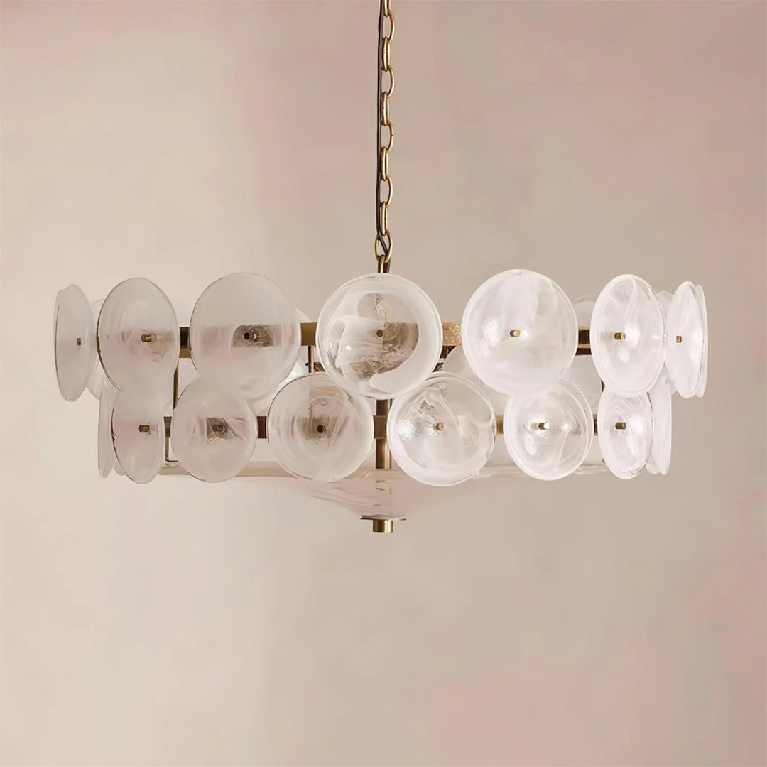 Retro Glazen Hanglamp