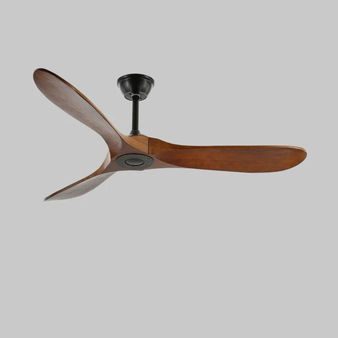 Moderne houten plafondventilator