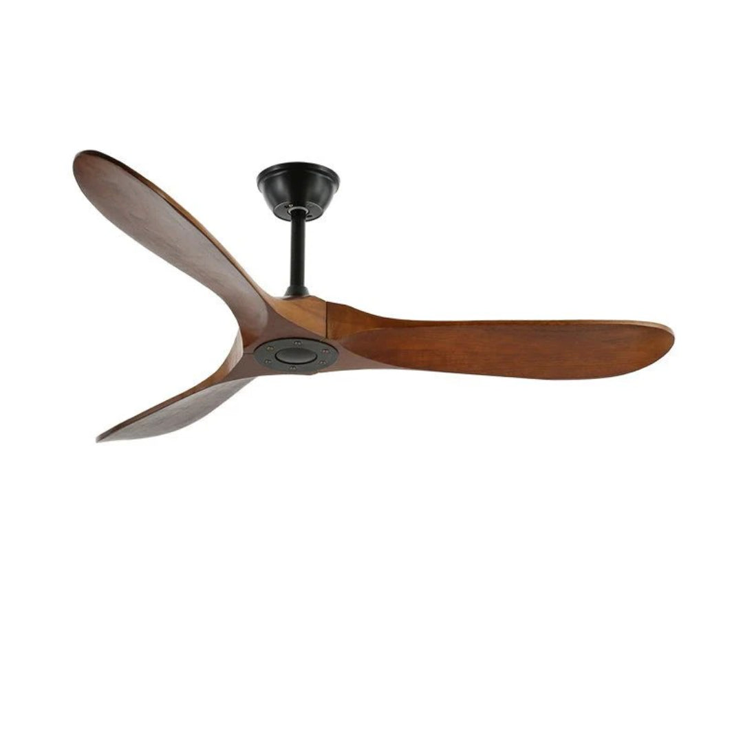 Moderne houten plafondventilator