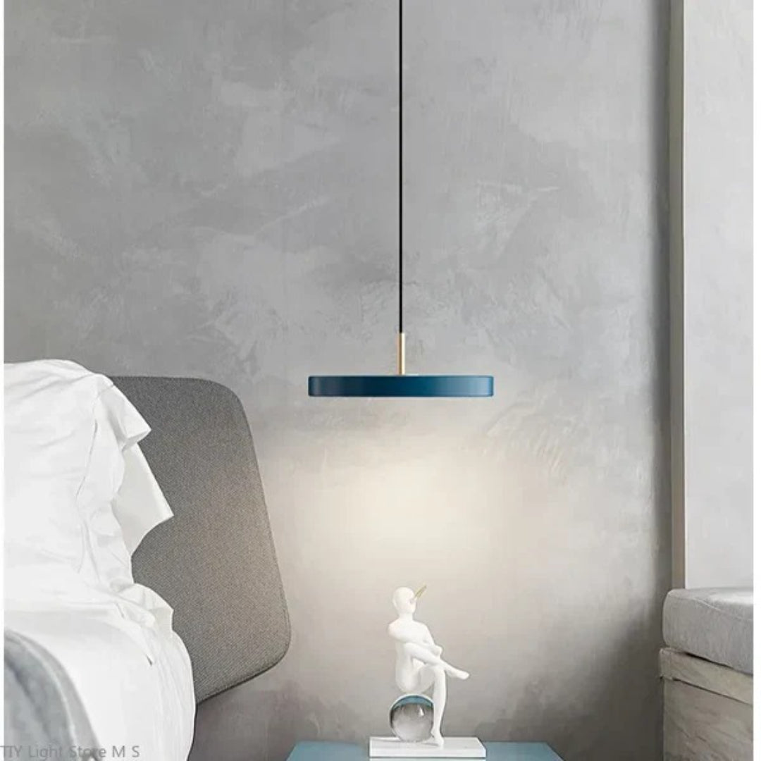 Scandinavische metalen hanglamp