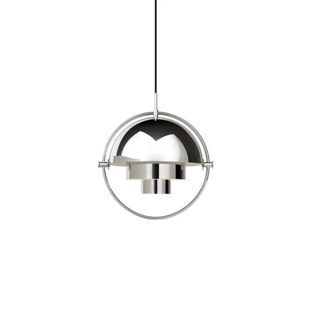Deense Messing Koepel Hanglamp