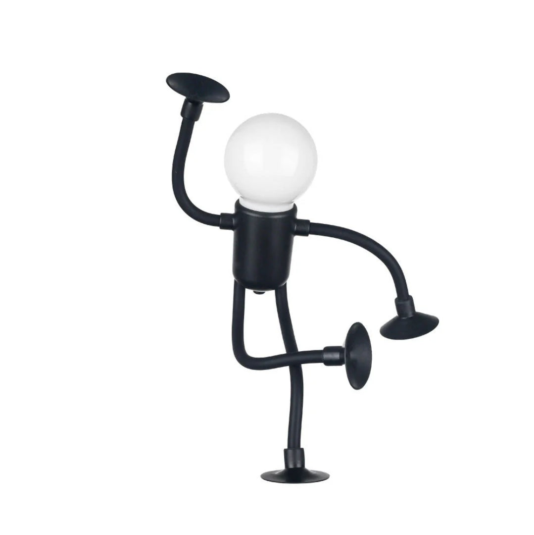 Flexibele bureaulamp met zuignap