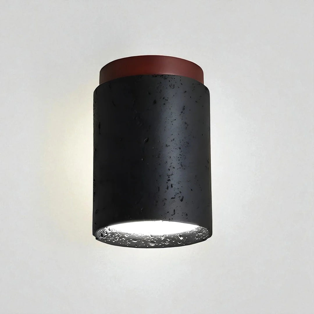 Moderne stenen plafondlamp