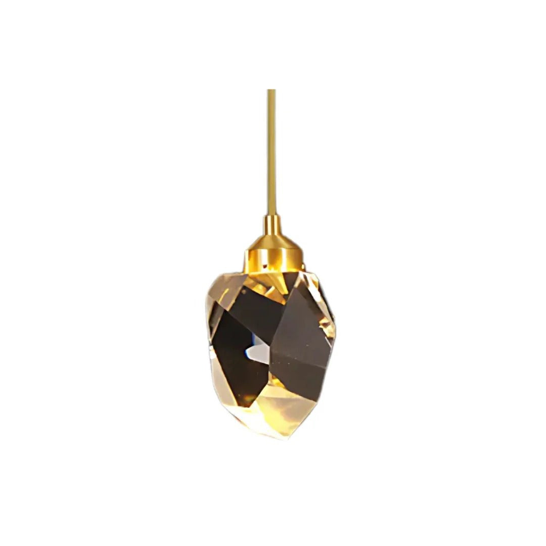Kristallen Messing Hanglamp