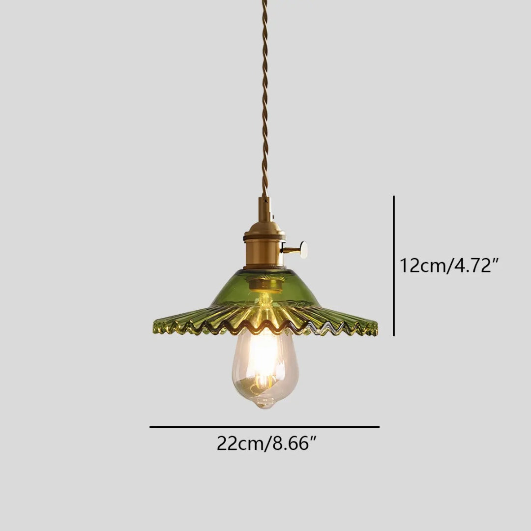 Klassieke Glazen Hanglamp
