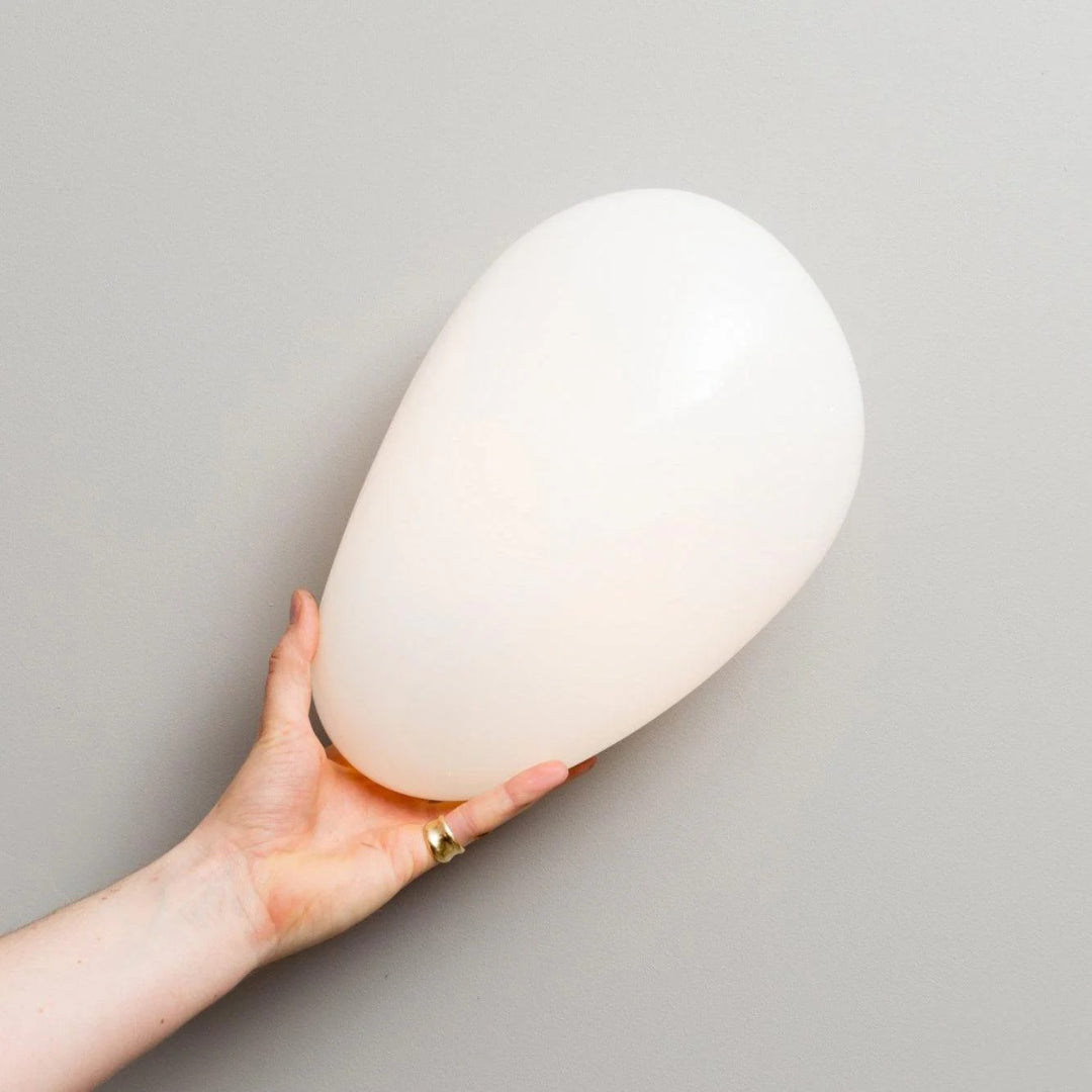Ovale Glazen Wandlamp