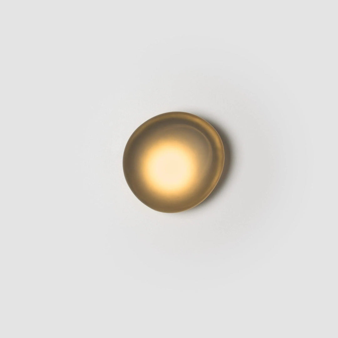 Ovale Glazen Wandlamp
