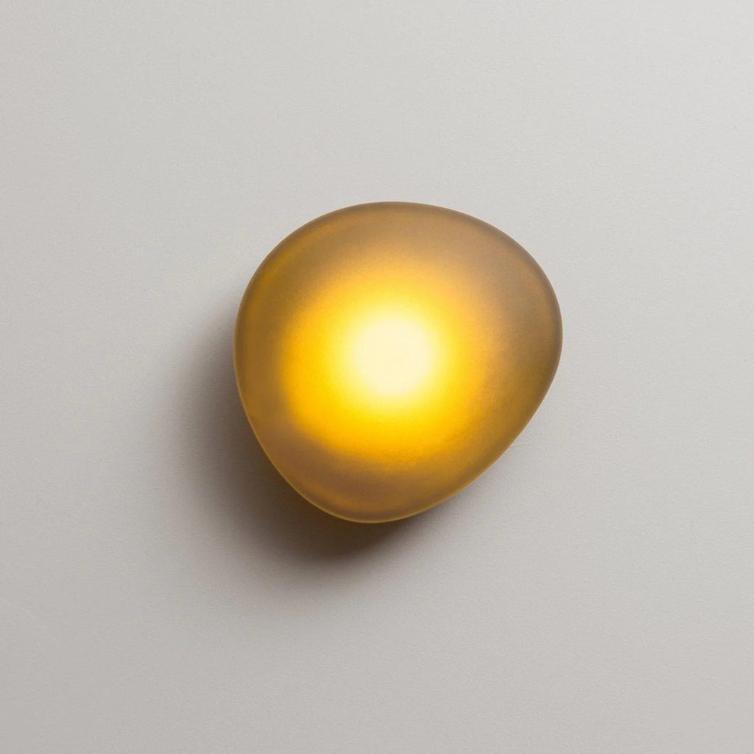Ovale Glazen Wandlamp