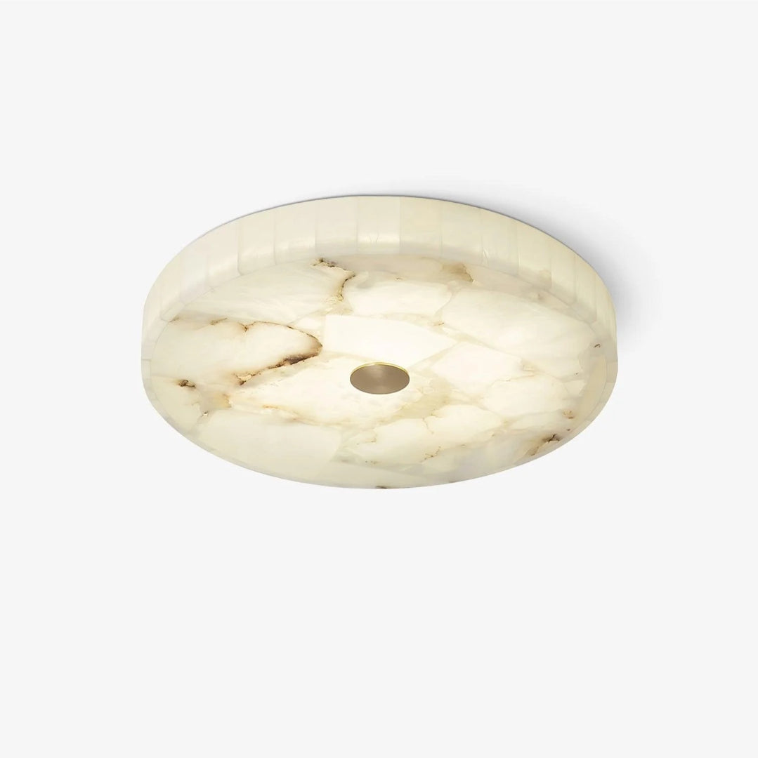 Minimalistische Marmeren Ronde Plafondlamp