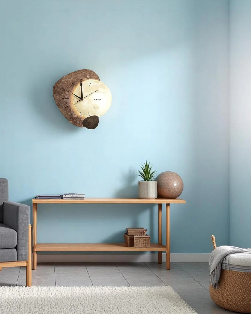 Contemporaine LED wandklok