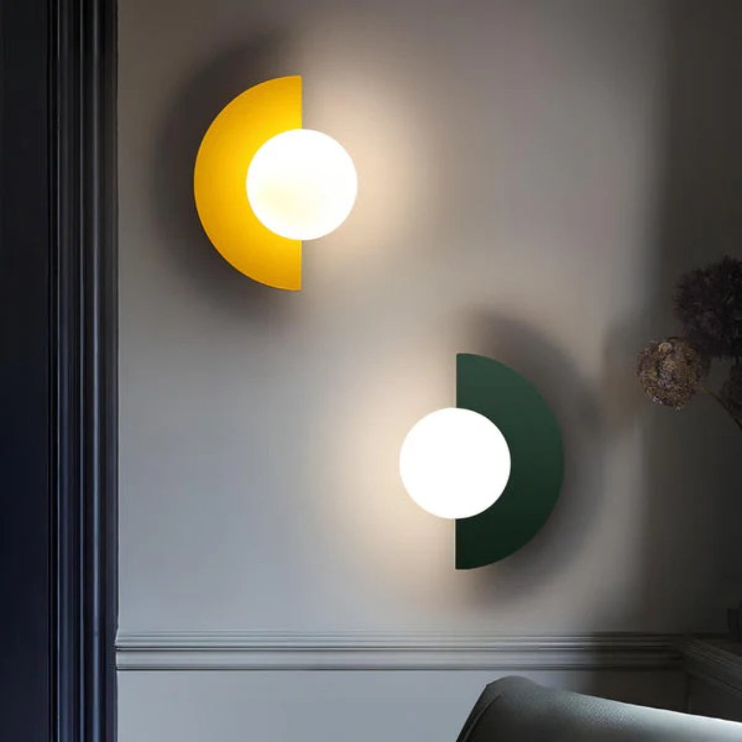 Halve Maan Wandlamp