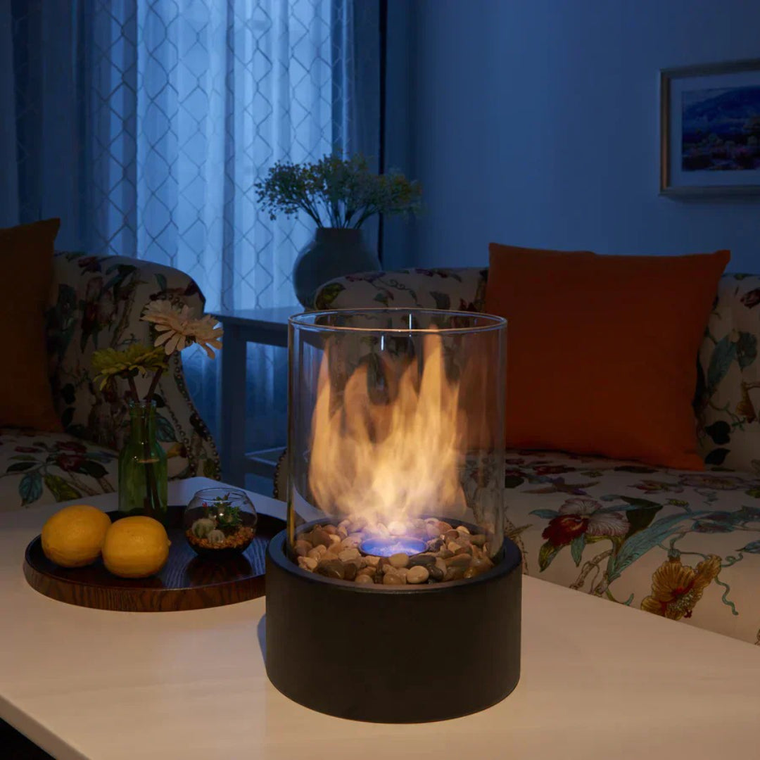 Draagbare glazen tafelhaard