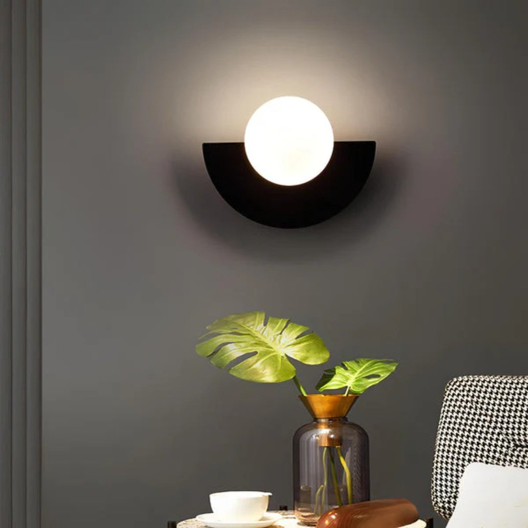 Halve Maan Wandlamp