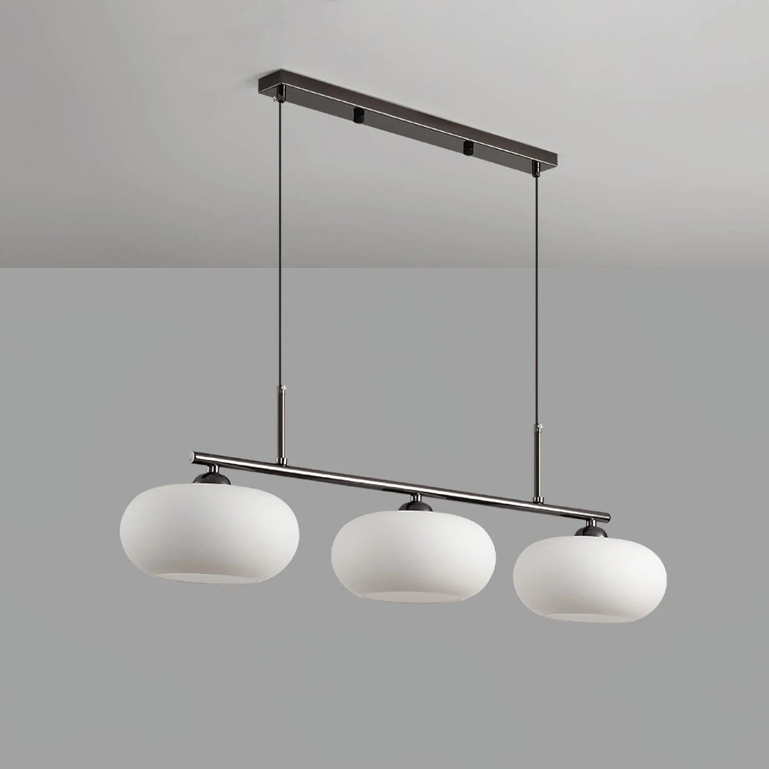 Lineaire Glazen Drievoudige Hanglamp