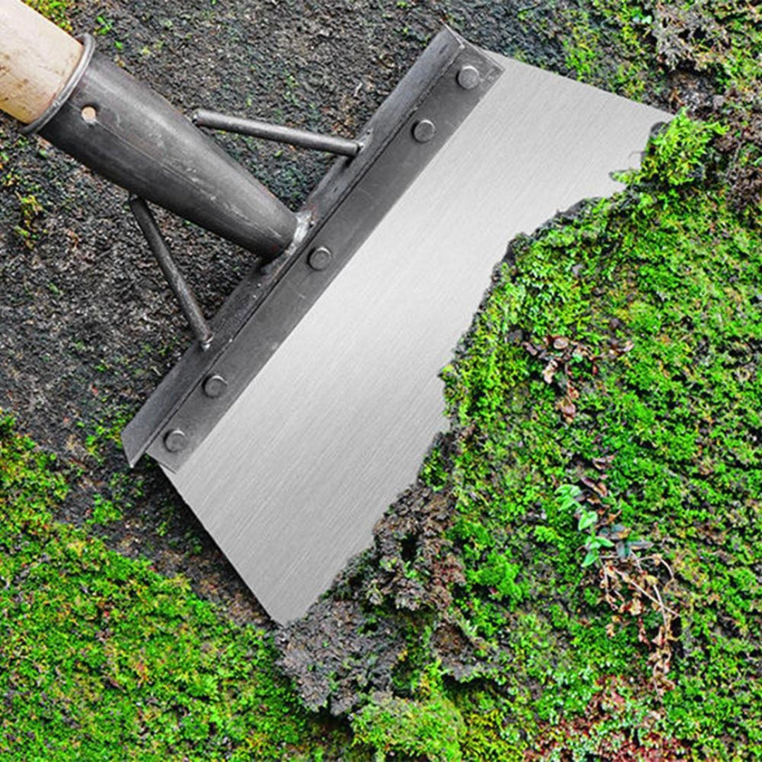 Roestvrijstalen tuinschraper