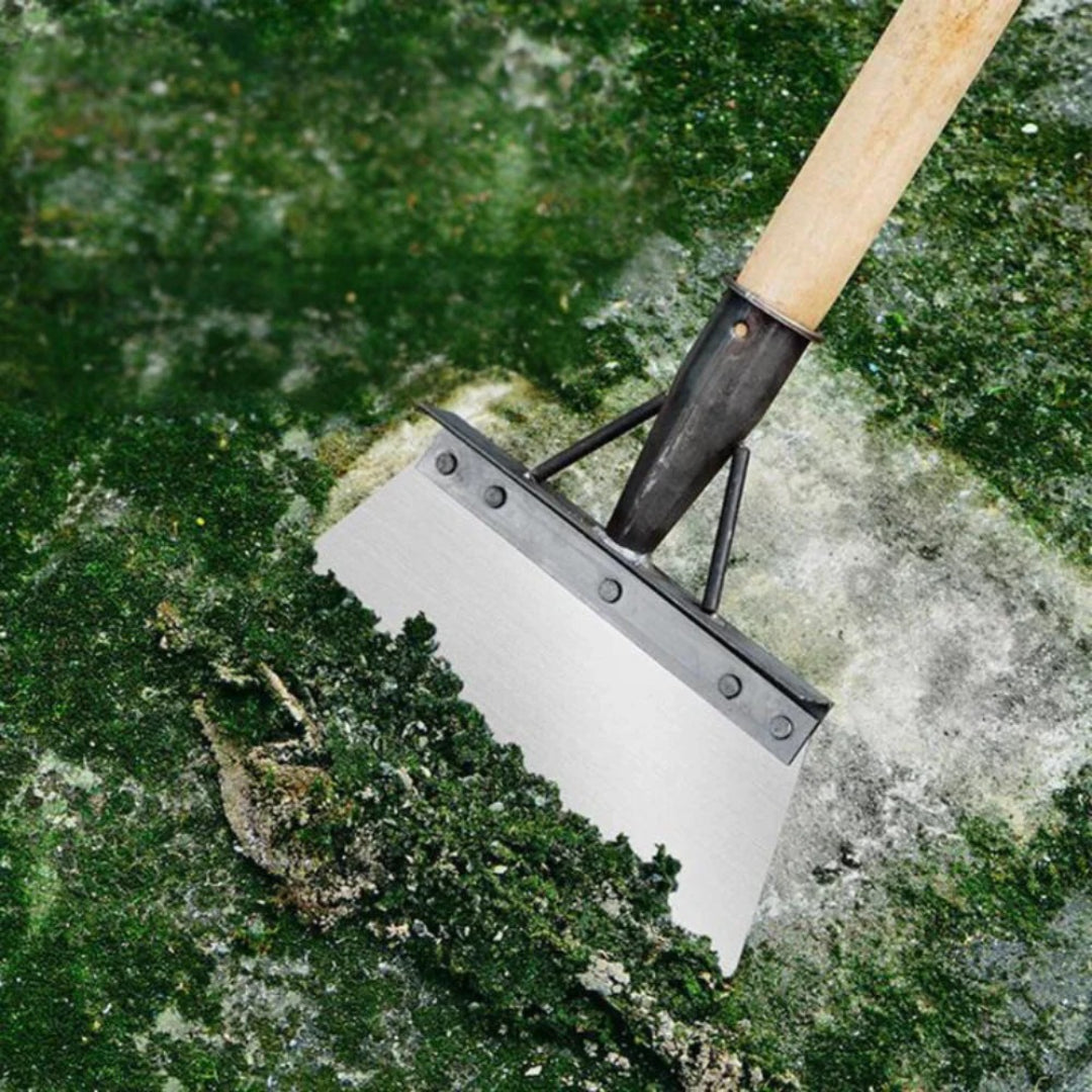 Roestvrijstalen tuinschraper