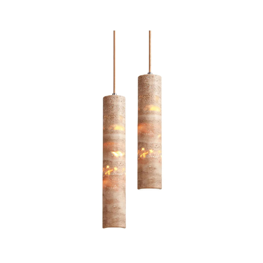 Cilinder Natuurstenen Hanglamp