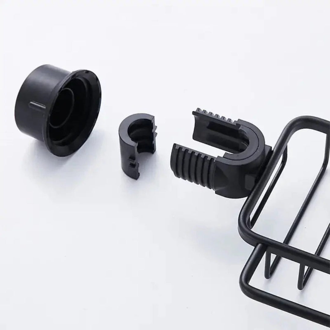 Metalen douche opbergrek