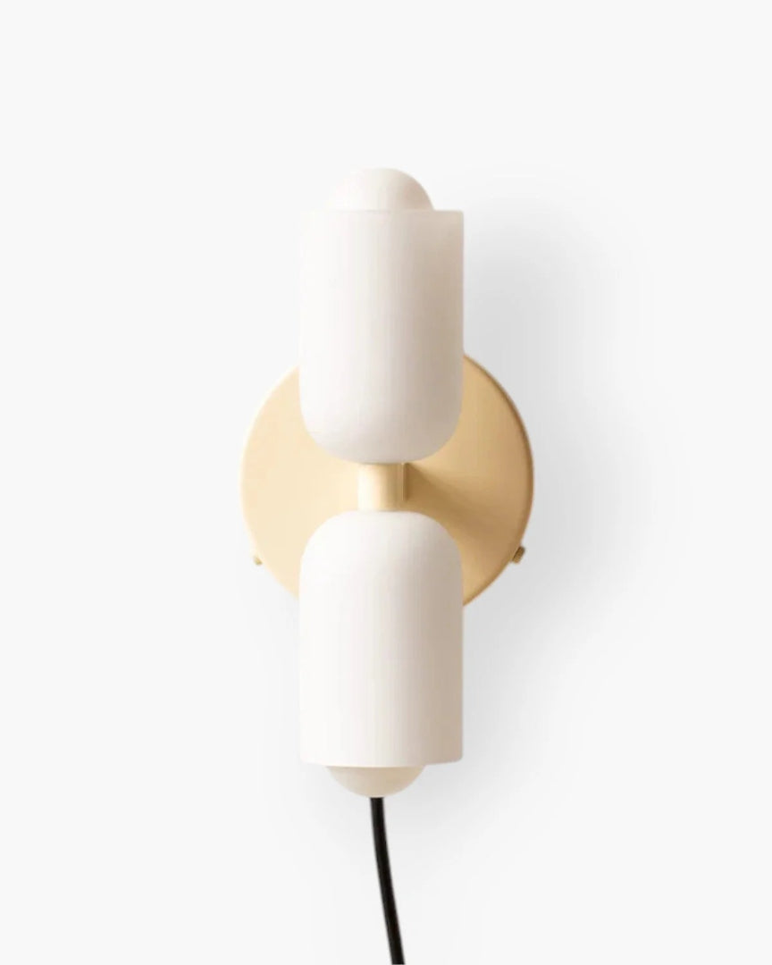 Moderne dubbele wandlamp