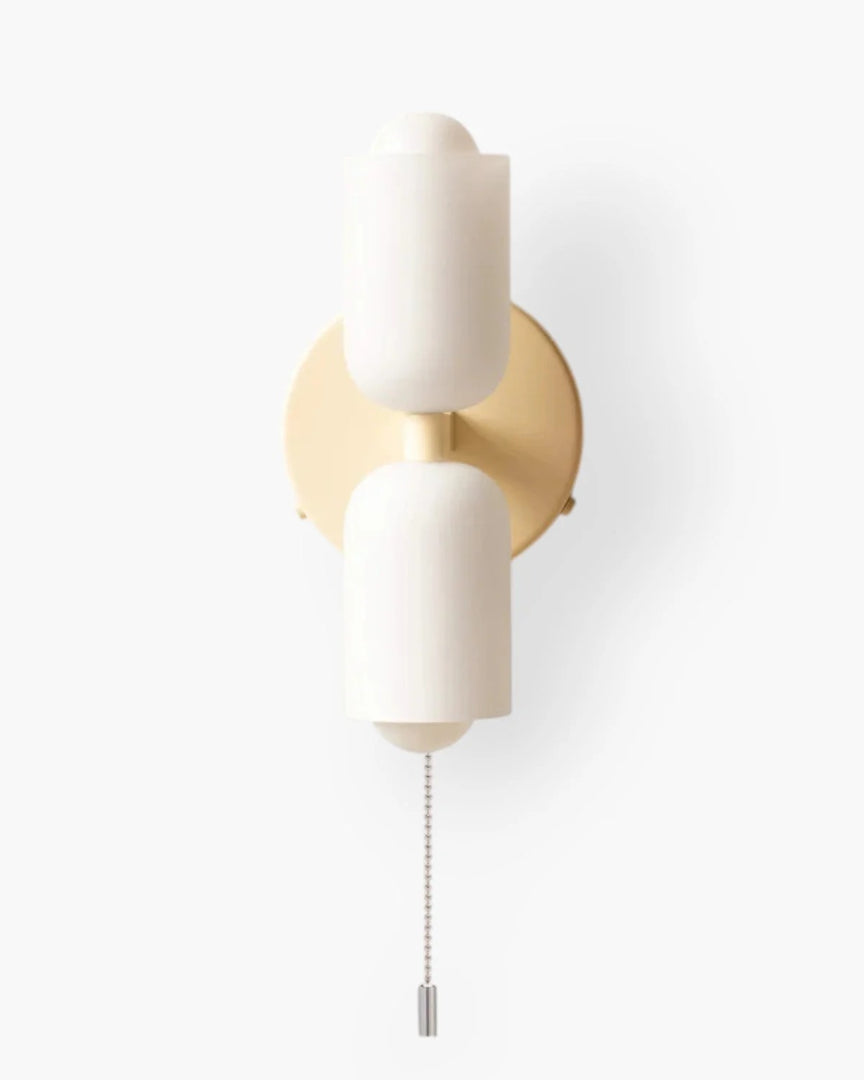 Moderne dubbele wandlamp