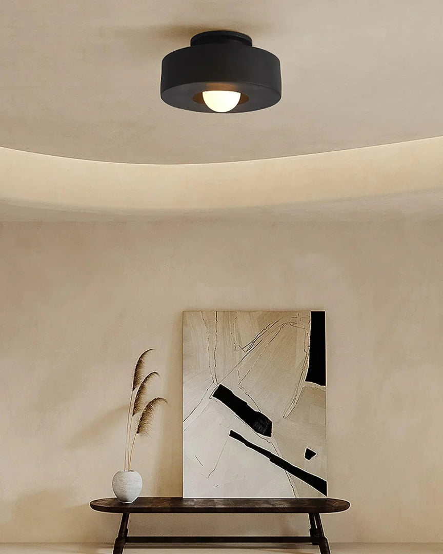 Contemporaine hars plafondlamp